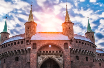 Fototapeta premium Wawel castle in Cracow