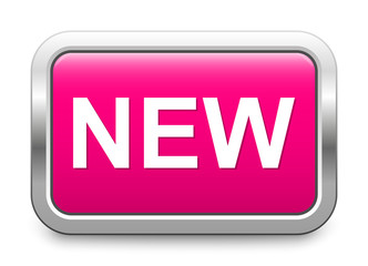 NEW – pink metallic button