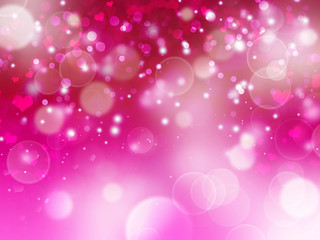 valentines background bokeh