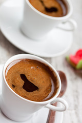 turkish coffee and chocolate