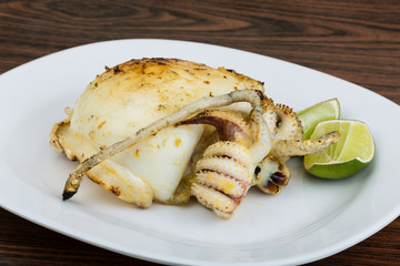 Grilled cuttlefish