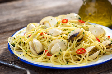 Spaghetti vongole