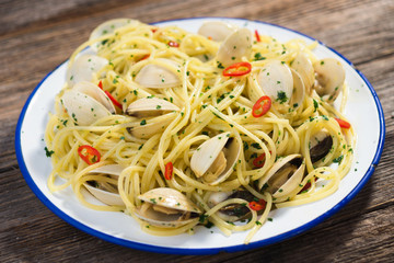 Spaghetti vongole