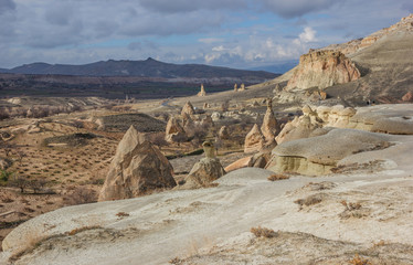 Fototapeta na wymiar Cappadocia in winter