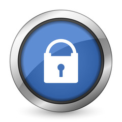 padlock icon secure sign