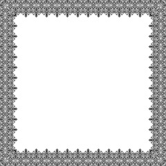 Floral Vector Fine Frame