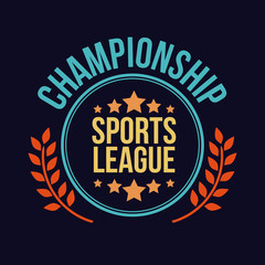 Sports design, vector illustration.