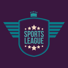 Sports design, vector illustration.