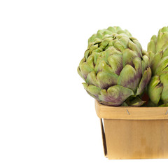 Obraz premium Artichoke. Selective focus.