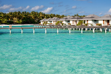 vacation in the Maldives