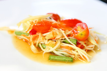 Thai papaya salad