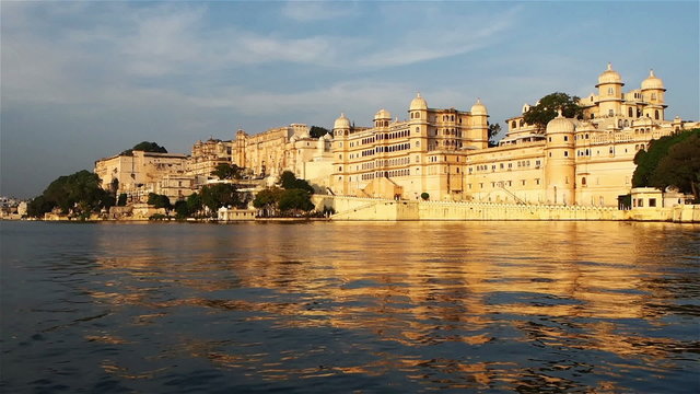 View of the Palace in Udaipur