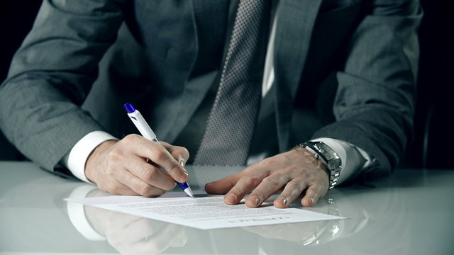Unilateral Contract Signature