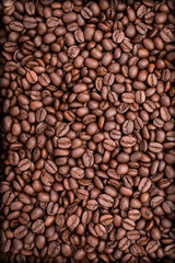 roasted coffee beans background