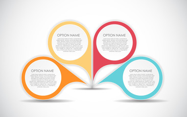 Fototapeta na wymiar Infographic Design Elements for Your Business Vector Illustratio