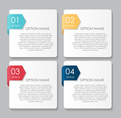 Fototapeta premium Infographic Design Elements for Your Business Vector Illustratio