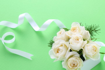 ギフト、花のアレンジ