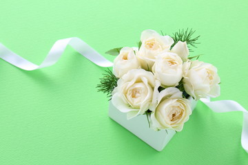 ギフト、花のアレンジ