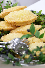 Sardinian cheese pastry