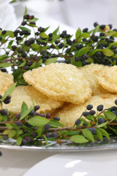 Sardinian cheese pastry