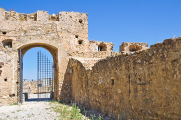 Swabian Castle of Rocca Imperiale. Calabria. Italy.