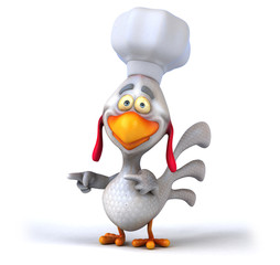 Fototapeta premium Fun chicken