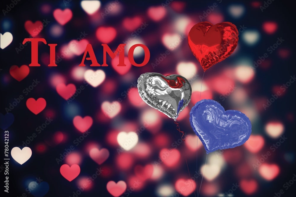 Poster composite image of ti amo