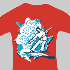 vector print for sweatshirt