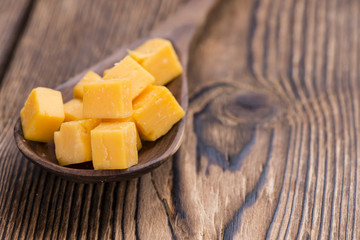 Pieces of Cheddar