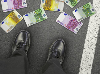 Das Geld liegt auf der Stra&szlig;e