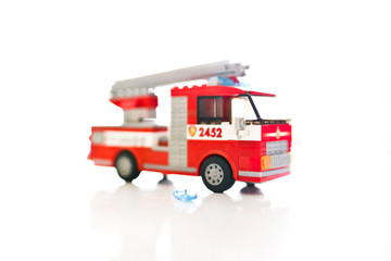 camion pompier jouet