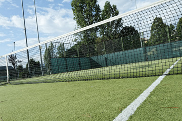 Fototapeta premium green tennis court