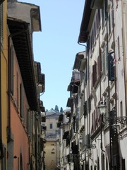 Fototapeta na wymiar Schöne Straßen in Florenz - Firenze - Italien