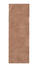 Vintage blank label isolated