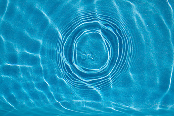 water in pool, sea or ocean