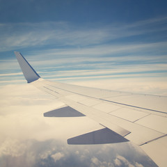 Obraz premium Airplane Wing