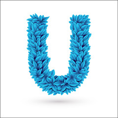 U letter.