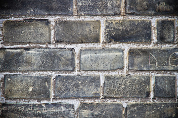 Wall in grunge style as a background