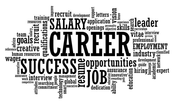 job career opportunity openings wordcloud  illustration