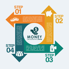 money infographics
