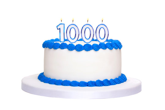 1000th birthday cake