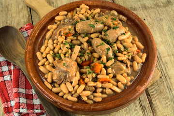 cassoulet au confit de canard