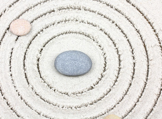 Fototapeta na wymiar zen garden japanese garden zen stone.