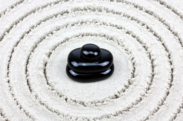 Fototapeta na wymiar Zen pebbles balance.