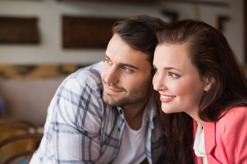 Cute couple on a date