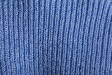 texture soft blue wool sweater