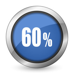 60 percent icon sale sign