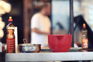 kitchen cooking food restaurant background