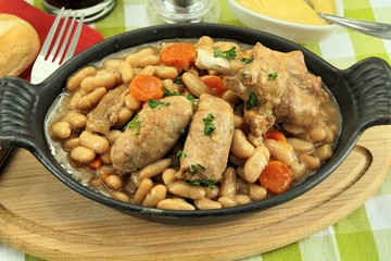 cassoulet au confit de canard