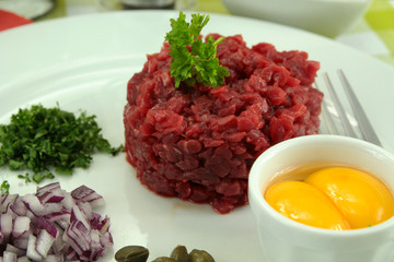 tartare de boeuf